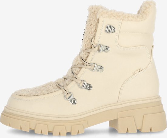 Mishansha Winterschoenen voor dames, warm gevoerde winterlaarzen voor dames, enkellaarzen, 36-42 EU, paars, 41 EU