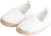 Prénatal baby schoenen - Meisjes - Met borduursel - Gebroken wit - Maat 16