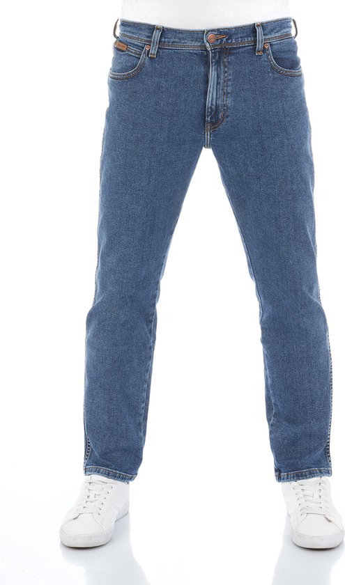 Wrangler Texas Slim Jeans Blauw 34 / 30 Man