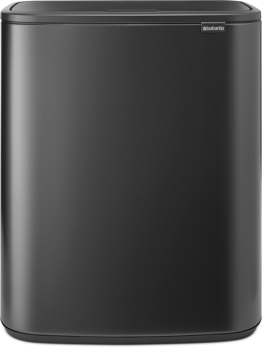 Goedkoopste Brabantia Bo Touch Bin Prullenbak - 60 liter - Confident Grey