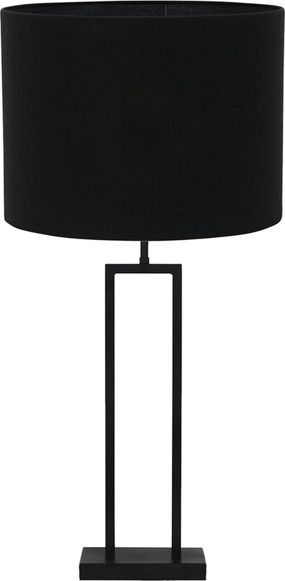 Light and Living tafellamp - zwart - - SS106018
