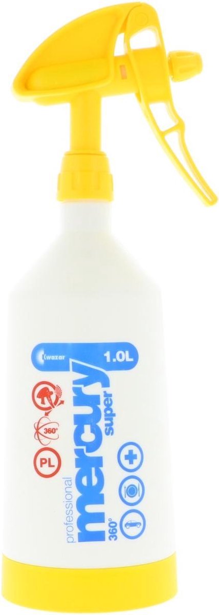 Kwazar Mercury Super 360 Pro+ Gele Sprayer - 1 liter van Kwazar — afbeelding 4