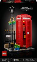 LEGO Ideas Rode Londense telefooncel - 21347
