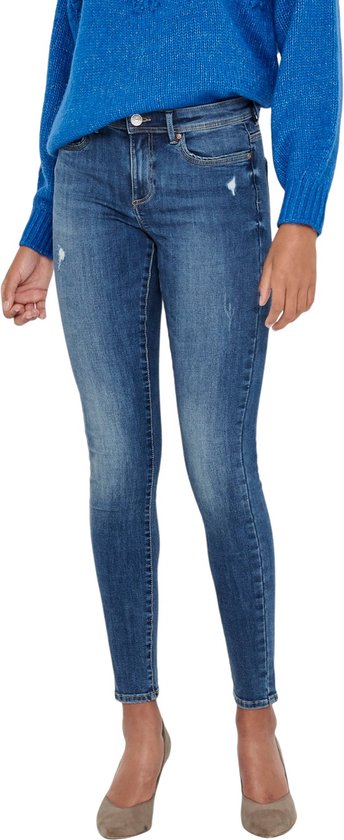ONLY ONLWAUW LIFE MID SKINNY BJ114-3 NOOS Dames Jeans - W L