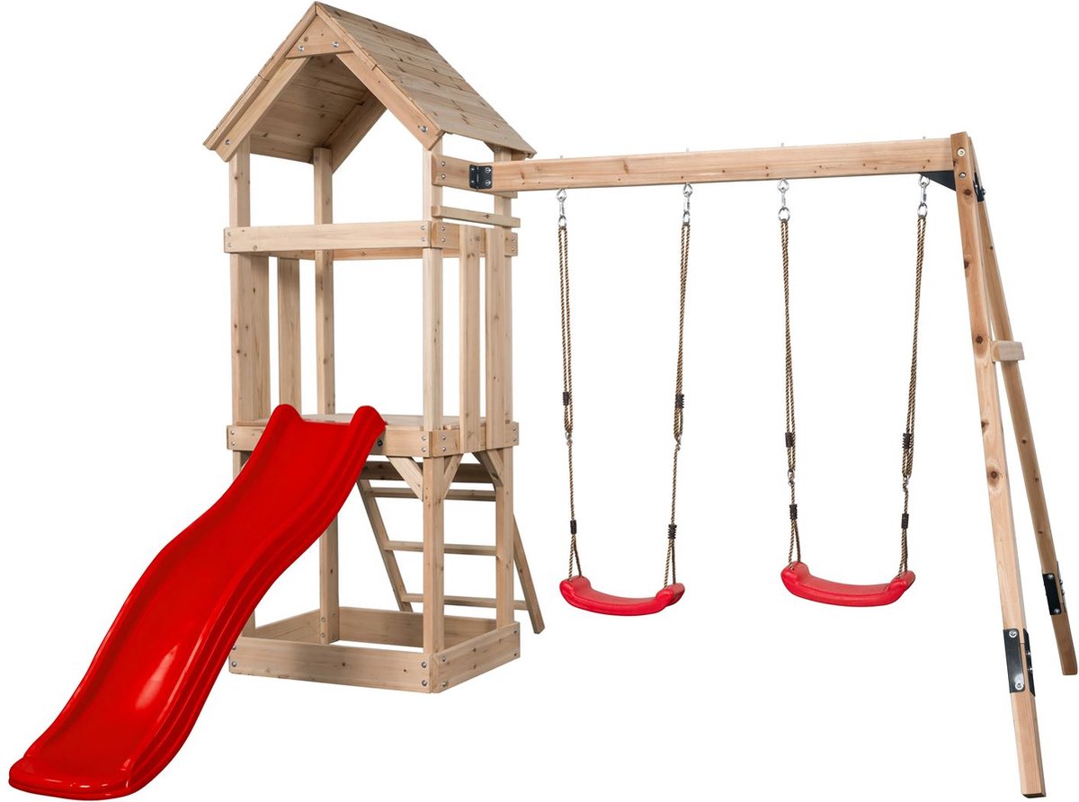Swing King Noa - Speeltoestel - Rood