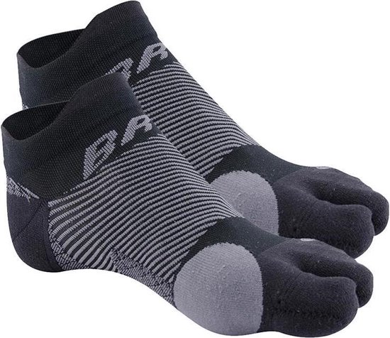 OS1st BR4 hallux valgus sokken maat L (43+) – zwart – bunion – voetknobbel – gelpad beschermt tegen wrijving en druk – compressie van medische kwaliteit - naadloos