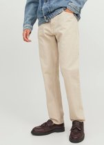 JACK & JONES Chris Cooper loose fit - heren jeans - beige - Maat: 36/32