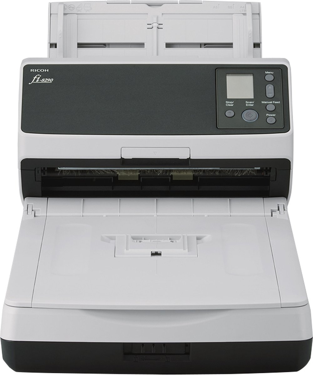Fujitsu fi-8290 ADF-/handmatige invoer scanner 600 x 600 DPI A4 Zwart, Grijs