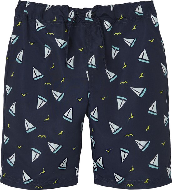 NAME IT NKMZORRO LONG SWIM SHORTS TB Jongens Zwembroek - Maat 146