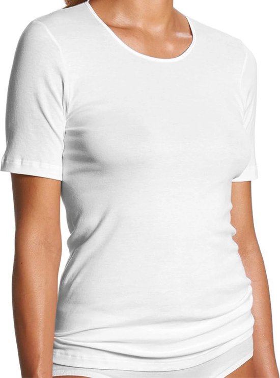 HL-tricot dames T-shirt korte mouw Timeless - XXL - Wit