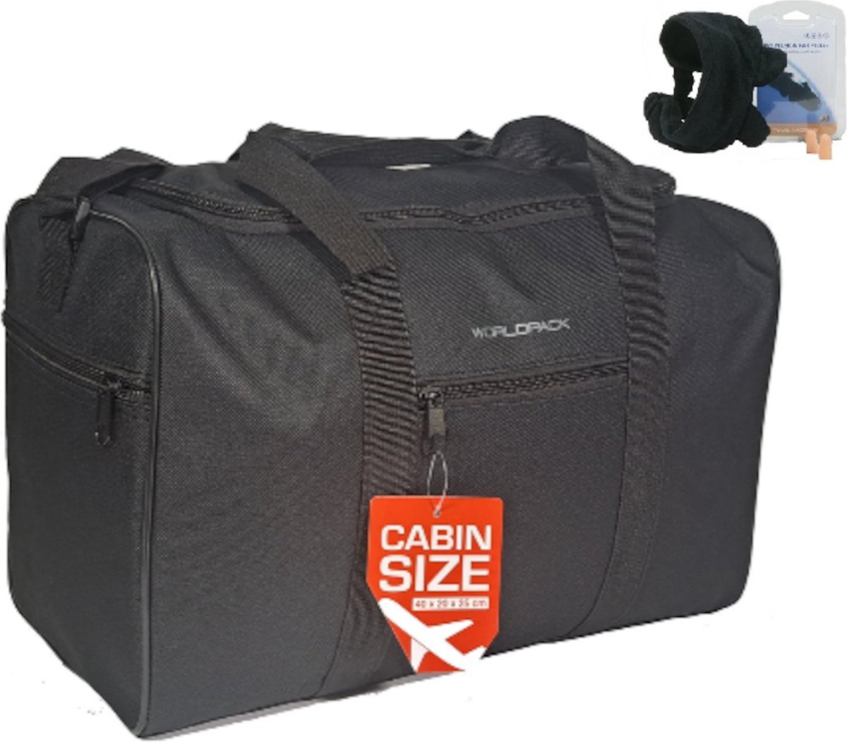 Sac De Voyage Cabine 40x30x20 Cm Imperméable SPAHER - 25 L, Compartiment Humide, Pour Avion (Wizzair, Vueling...) Et Week-end