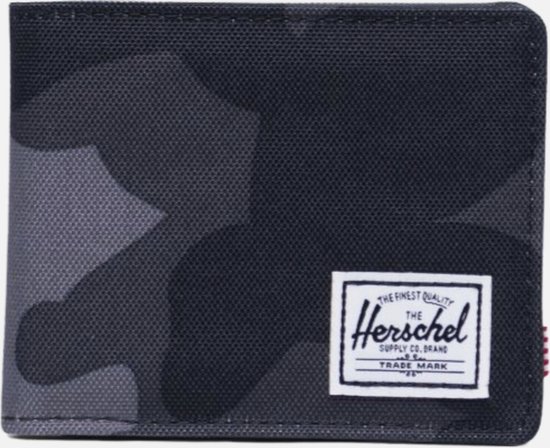 Herschel - Portefeuille RFID Roy Wallet - Zwart - Camouflage Nuit