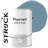 STRIJCK Muurverf Extramat - Denim - 046N-3 - 2.5 liter