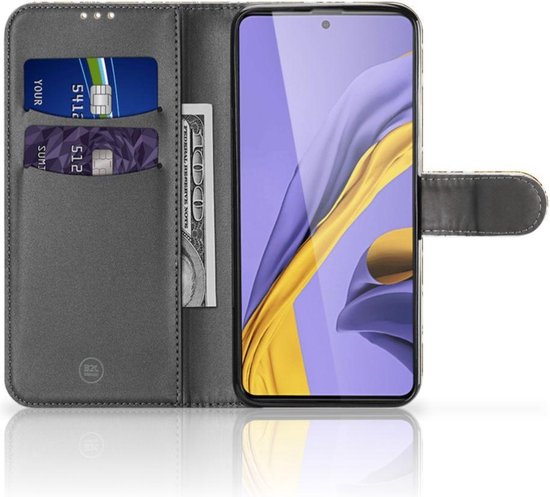Samsung Galaxy A51 Wallet Case Barok Goud 5993
