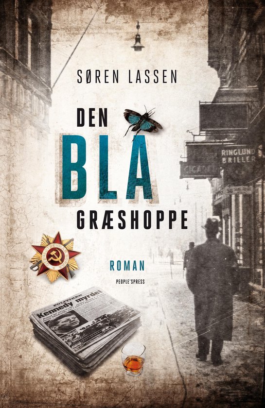 Den blå græshoppe - cover