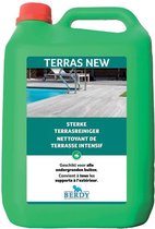 Terras New - Sterke terrasreiniger - ALLE ONDERGRONDEN - Berdy - 5 L