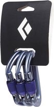 Black Diamond Liteforge screwgate 3-pack ideaal voor ankerpunten