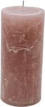 Stompkaars antique pink - KaarsenKerstkaarsen - paraffine - 7 centimeter x 15 centimeter