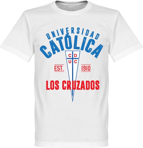 Universidad Catolica Established T-Shirt - Wit - 5XL