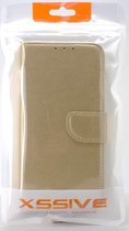 Xssive Hoesje voor Samsung Galaxy A41 - Book Case - Goud