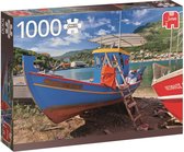 Jumbo Premium Collection Puzzel Grieks Meer - Legpuzzel - 1000 stukjes