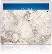 Couverture arrière de la tablette Lenovo Tab P10 Marble Cream