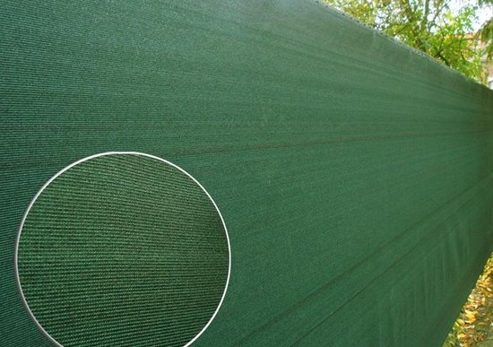 bol.com | Hanse® Tuinscherm privacy scherm - 25 mtr lang, 180cm hoog - groen