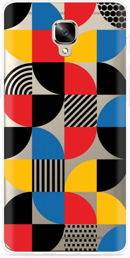 excuus Ontvanger vuilnis OnePlus 3 / OnePlus 3T Hoesje Abstract Pattern - Designed by Cazy | bol.com
