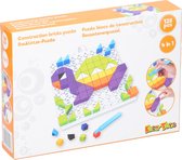 Eddy Toys Mozaïekpuzzel Schildpad Junior Oranje 128-delig