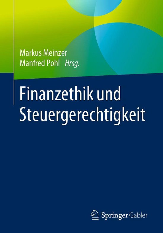 Business and Economics (German Language) - Finanzethik und S ... - cover