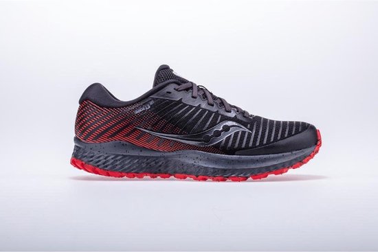 Saucony Guide 13 Trail Heren - Zwart - maat 42.5 | bol.com