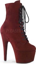 Pleaser Enkellaars -45 Shoes- ADORE-1020FS Rood