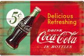 Nostalgic Art Metalen bord Coca-Cola
