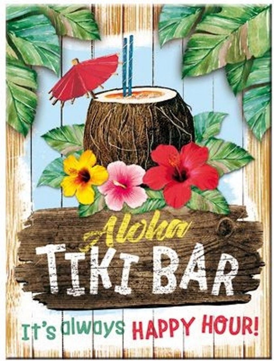 Aloha Tiki Bar Magneet