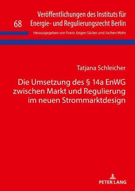 Veroeffentlichungen des Instituts fuer Energie- und Regulier ... - cover