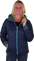 BJØRNSON SWANN Vest Reversible Dames - Maat 36 - Blauw Aqua