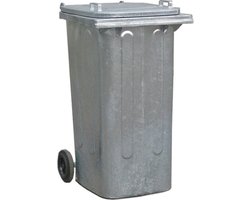 Afvalcontainer 240 liter staal