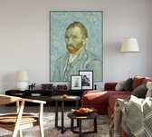 Zelfportret, Vincent van Gogh - Foto op Akoestisch paneel - 150 x 200 cm