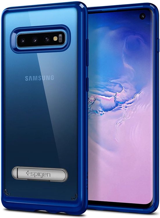 Spigen Ultra Hybrid S Case Samsung Galaxy S10 Crystal Clear | bol.com