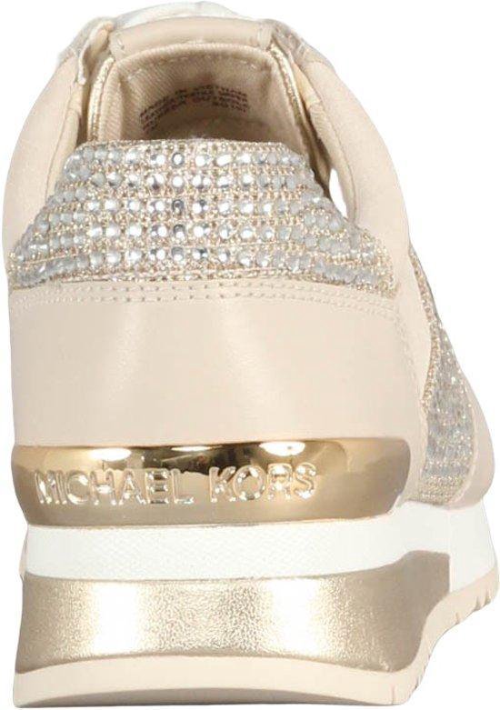 Michael Kors Allie Wrap Trainer Dames Sneaker - Pale Gold - Maat 35 |  bol.com