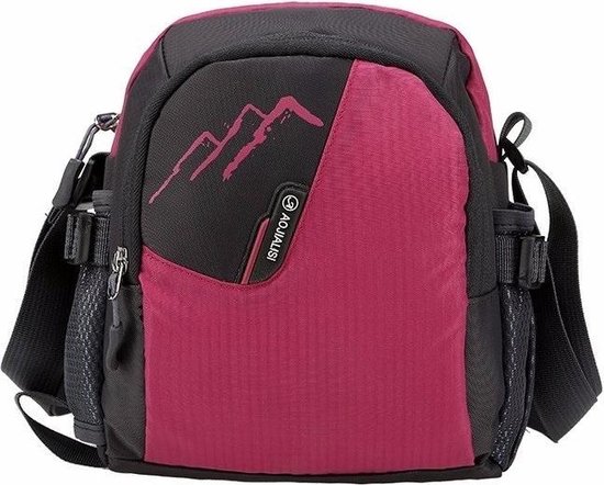 VIPERADE VE5 nylon outdoor onderarmpakzakken schoudertas, multifunctionele draagbare veiligheidstas voor heren/dames voor heren-Zwarte Camouflage