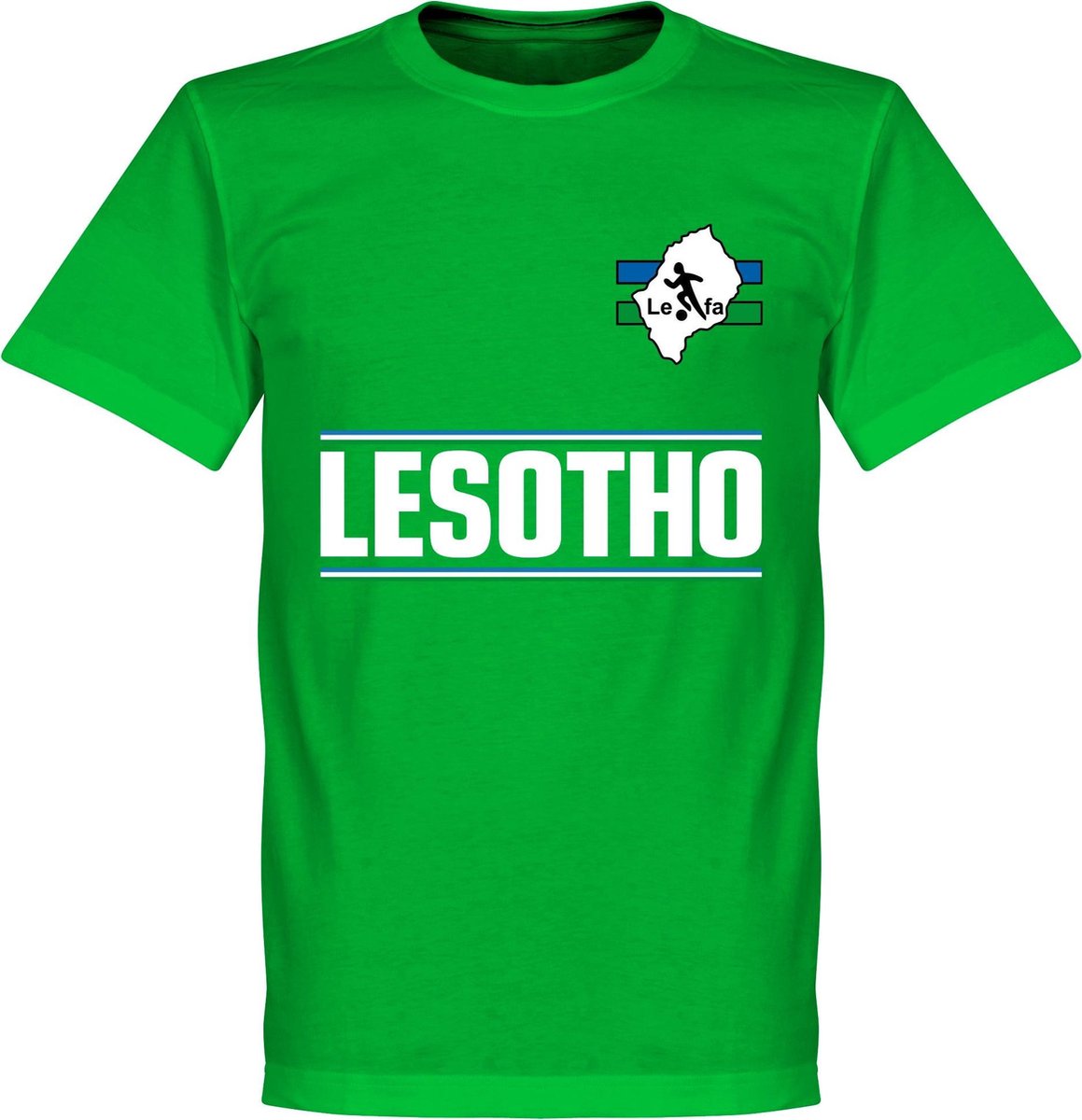 Lesotho Team T-Shirt - Groen - XXL op Prijzenvolger.com