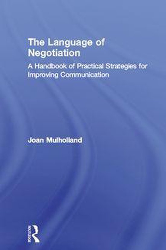 The Language of Negotiation - cover