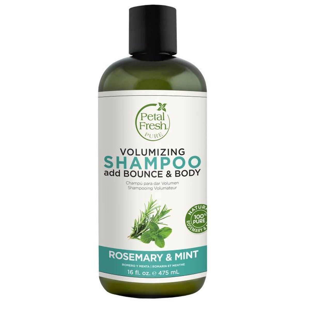 Petal Fresh Rosemary & Mint Unisex Shampoo 475ml