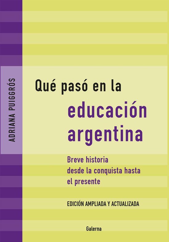 Qué pasó en la educación argentina - cover