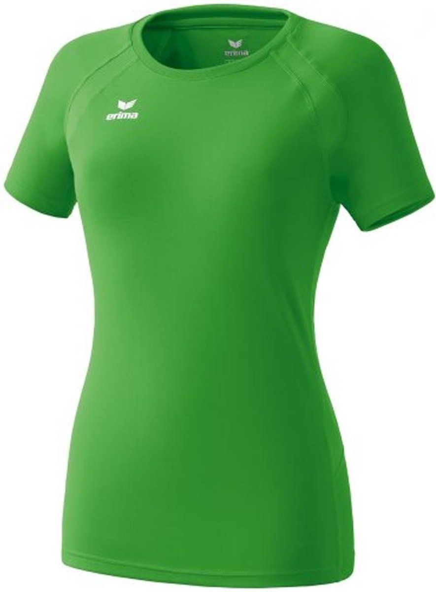 885x1200.jpg Erima Performance - Hardloopshirt - Vrouwen - Maat S - Groen - Afbeelding 1