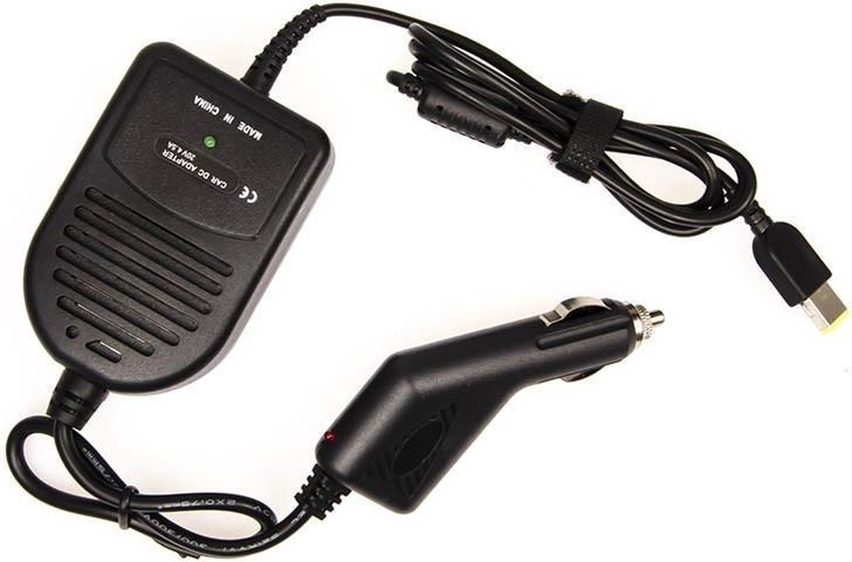 Chargeur de voiture / adaptateur AC pour ordinateur portable Lenovo 20V  4.5A 90W