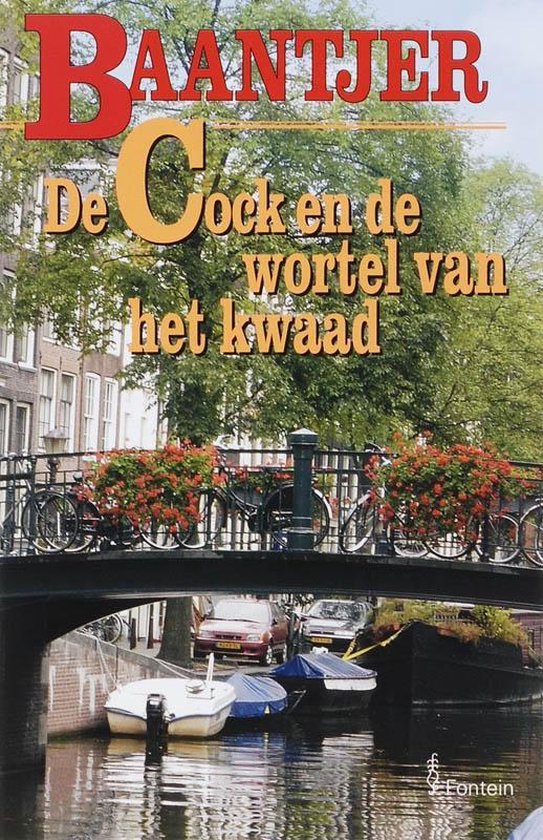 Cover van het boek 'De Cock en de wortel van het kwaad' van A.C. Baantjer