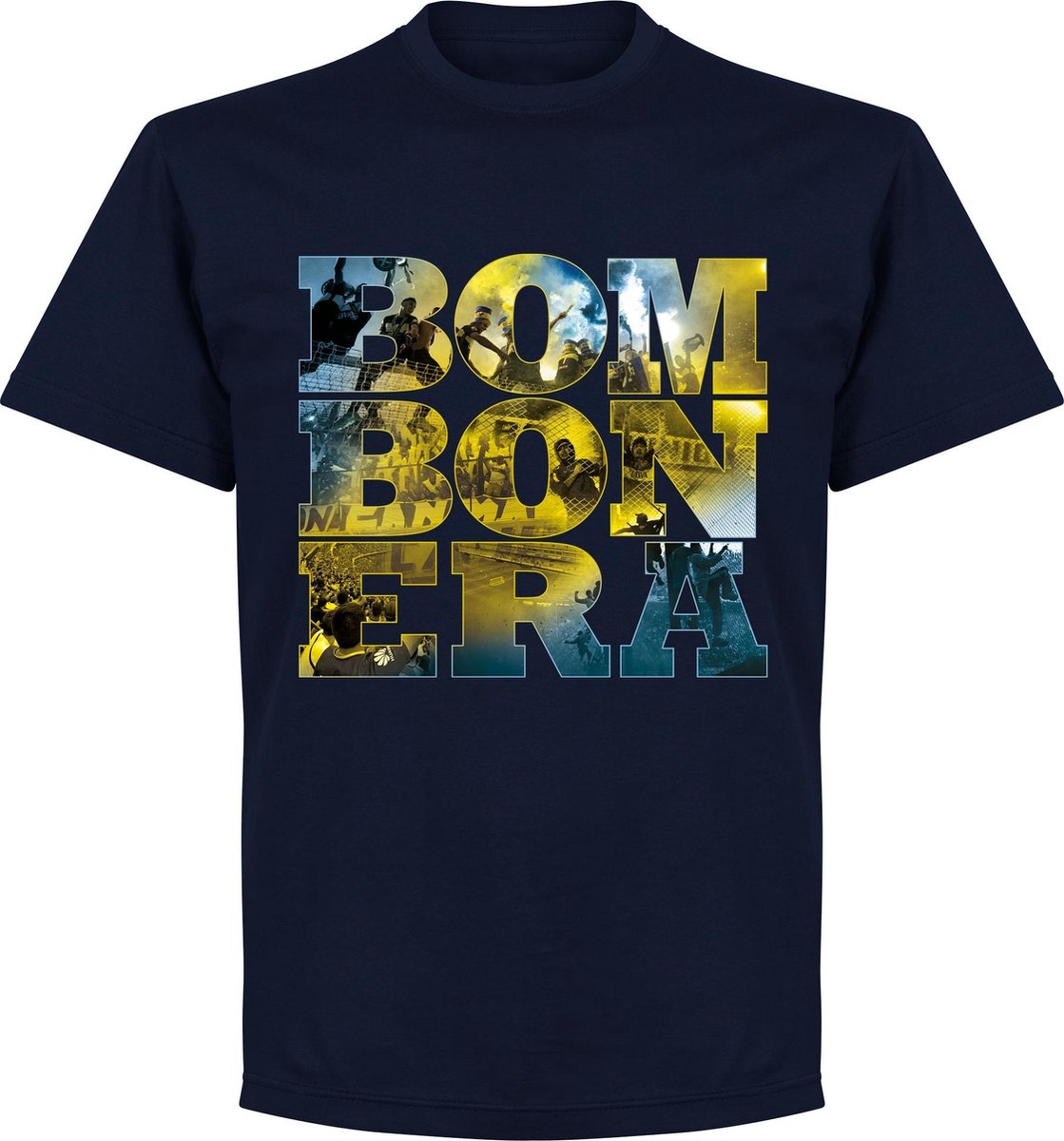 La Bombonera Boca Ultras T-Shirt - Navy - M