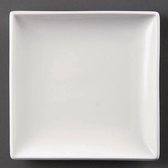 Olympia Whiteware vierkante borden | 29,5x29,5 cm | 6 Stuks